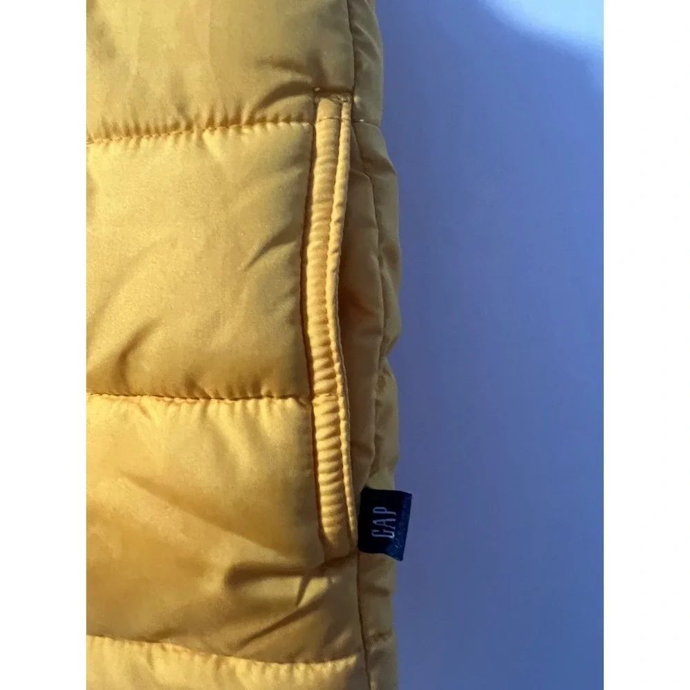 Baby Gap Kids Yellow ColdControl Puffer Vest‎ Water Resistant Size 3 Years
